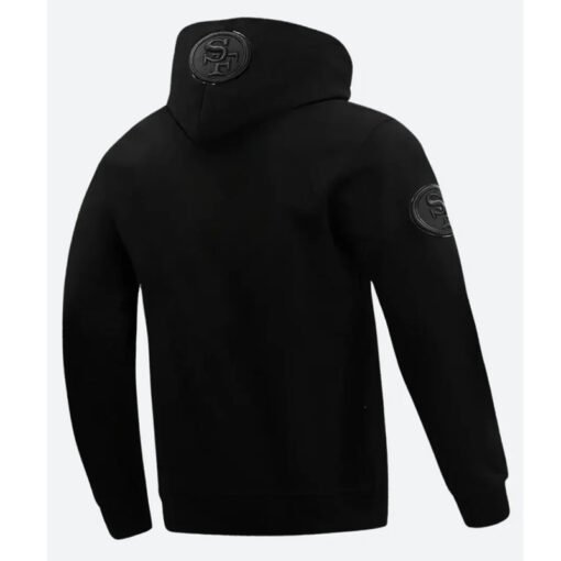 San Francisco 49ers Black Hoodie - Image 4