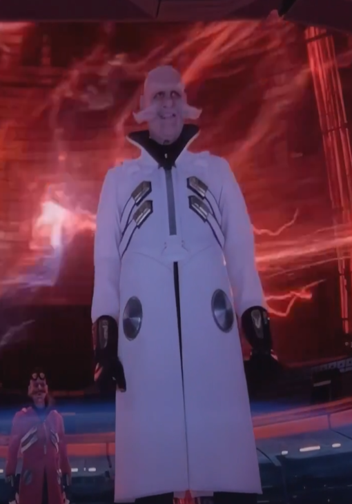 Jim Carrey Sonic The Hedgehog 3 White Coat - Image 2