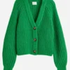 Sheinelle Jones The Today Show Green Cardigan