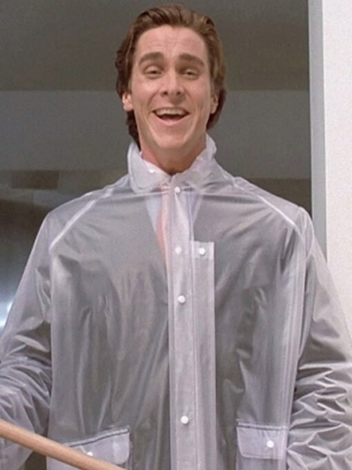 American Psycho Patrick Bateman Raincoat