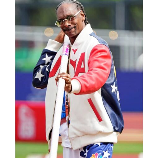 Paris Olympics Snoop Dogg USA Jacket - Image 2