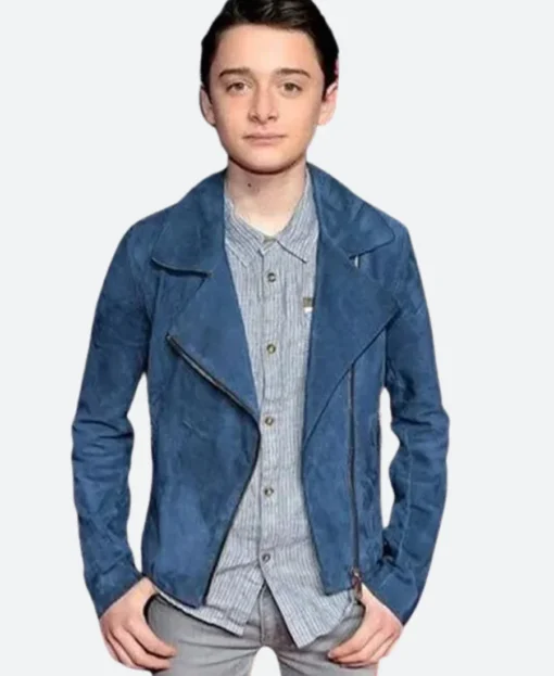 Noah Schnapp Stranger Things Premiere Blue Jacket - Image 2