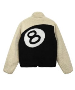 Stussy 8 Ball Reversible Sherpa Jacket