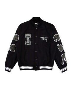 Stussy CDG 40th Anniversary Varsity Jacket