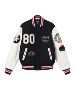 Stussy x Denim Tears X Our Legacy TTL Varsity Jacket