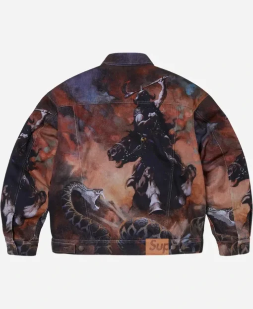 Supreme x Frank Frazetta Trucker Jacket - Image 2