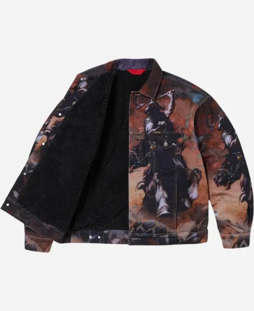Supreme x Frank Frazetta Trucker Jacket - Image 3
