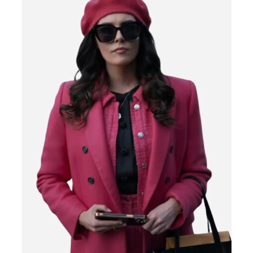 Taylor Cole A Reason for the Season Pink Coat - Image 2