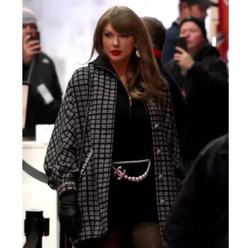 Taylor Swift Chiefs Texans Game Coat - Image 3