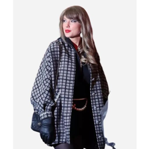Taylor Swift Chiefs Texans Game Coat - Image 2