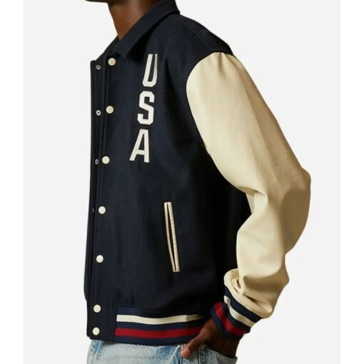 Team USA Olympic Varsity Jacket - Image 3