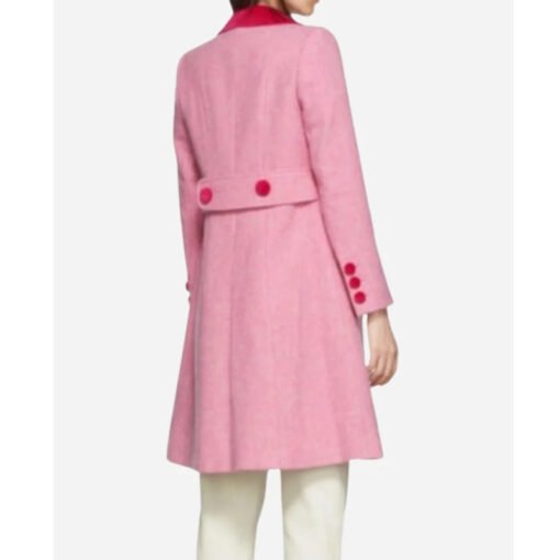 The Today Show Jenna Bush Hager Pink Coat - Image 3