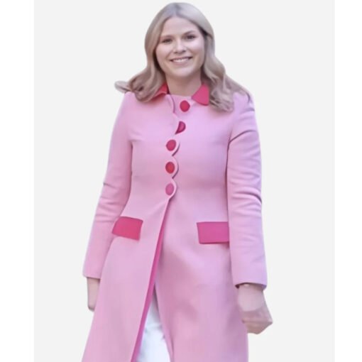 The Today Show Jenna Bush Hager Pink Coat
