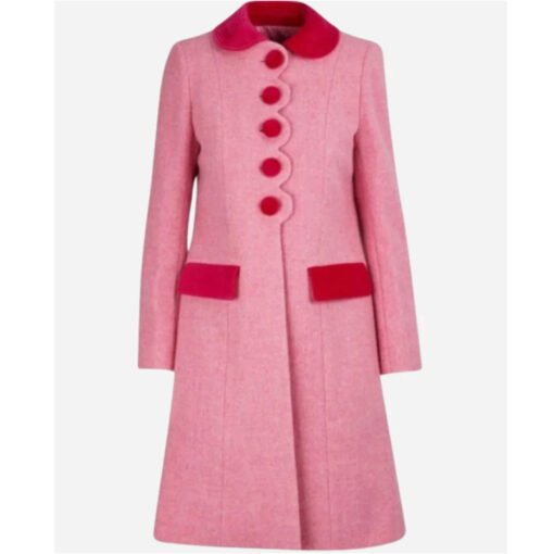 The Today Show Jenna Bush Hager Pink Coat - Image 2