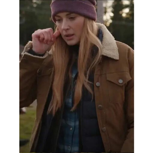 Virgin River Alexandra Breckenridge Shearling Jacket - Image 2