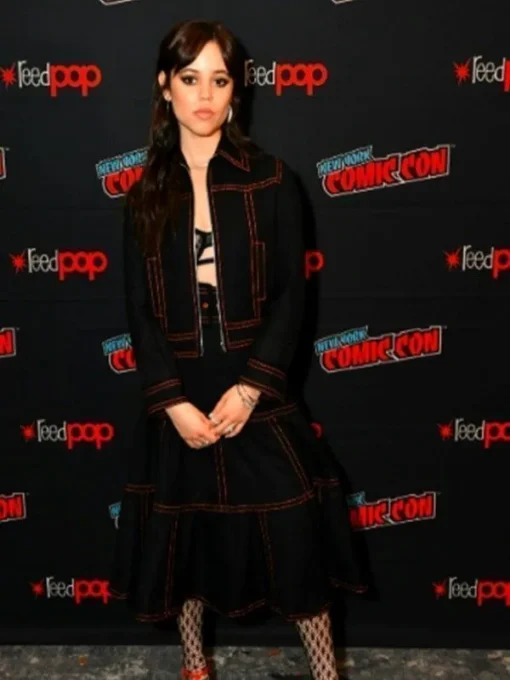 Wednesday Jenna Ortega Bomber Jacket