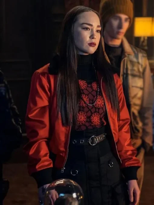 Wednesday Yoko Tanaka Bomber Jacket