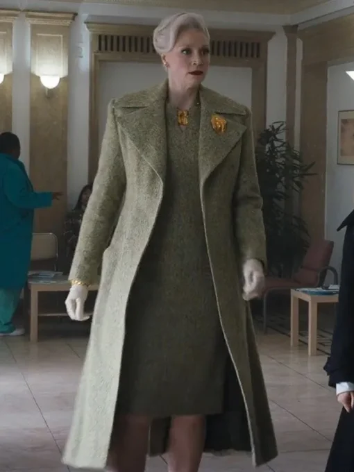 Wednesday Larissa Weems Green Coat - Image 3