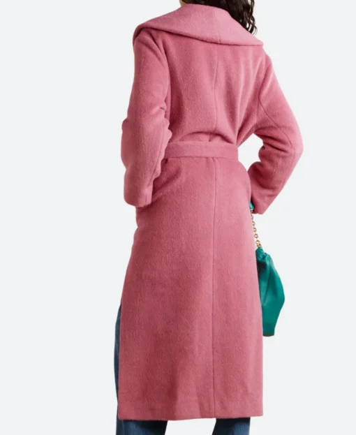 Willow Avalon Pink Long Coat - Image 3