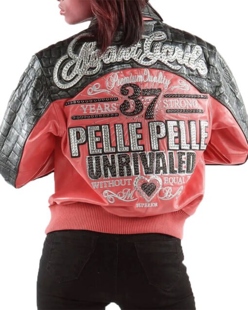 Pelle Pelle Avant Garde Melon 37 Years Strong Jacket