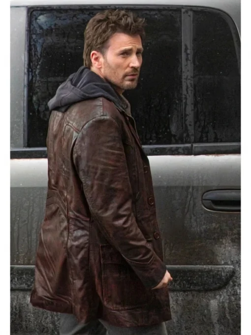 Red One Jack O Malley Leather Jacket - Image 3