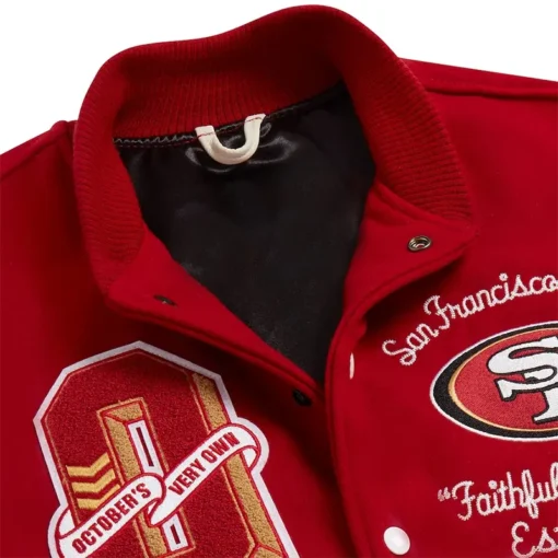 San Francisco 49Ers Varsity Jacket - Image 5