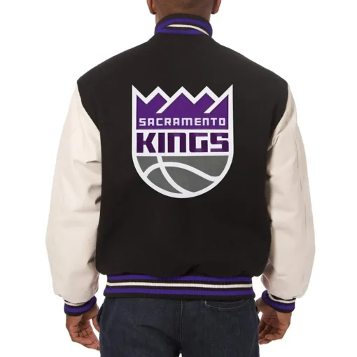 Taylor Sacramento Kings Bomber Jacket - Image 2