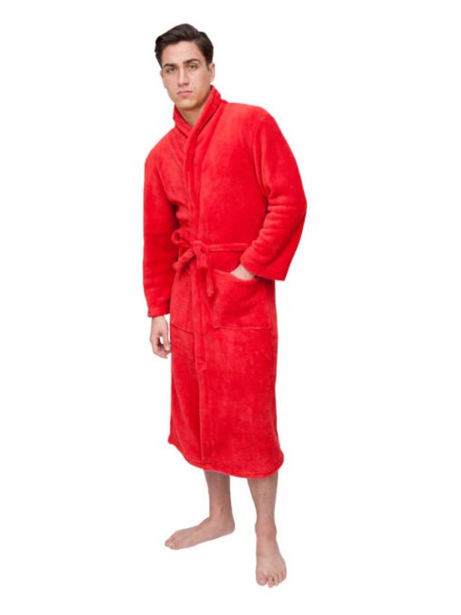 Simple Red Bathrobe