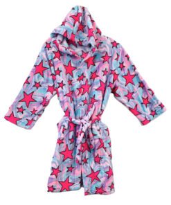 Swirly Stars Bath Robe