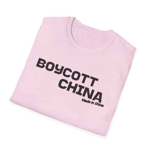 Boycott China Made In China T-Shirt - Image 6
