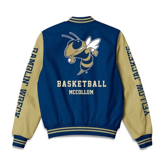Georgia Tech Yellow Jackets Basketball Team Jacket - Image 2