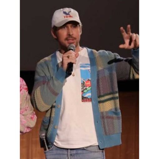 Ryan Gosling The Fall Guy Stunt World Record Cardigan - Image 3