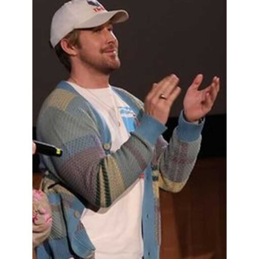 Ryan Gosling The Fall Guy Stunt World Record Cardigan - Image 2