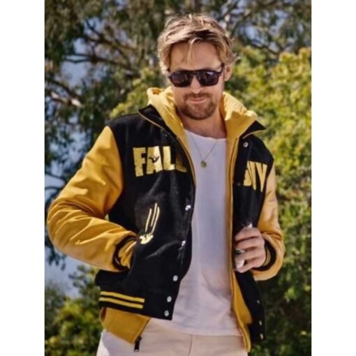 The Fall Guy Ryan Gosling Varsity Jacket - Image 4