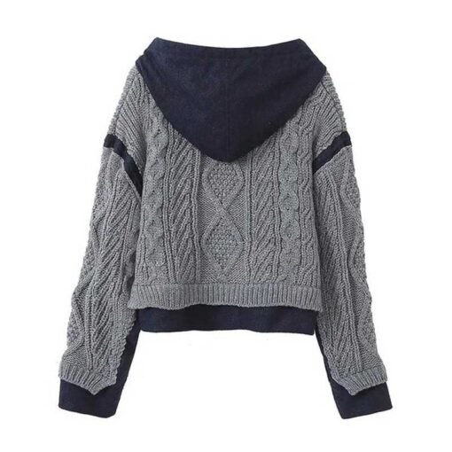 The Flip Off Christina Hall Zipper Cardigan - Image 2