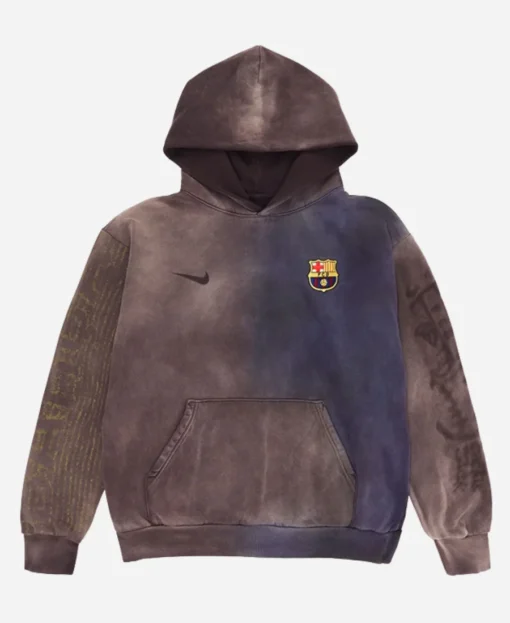 Barcelona CJ x Nike x FCB Split-Dye Crest Hoodie - Image 3