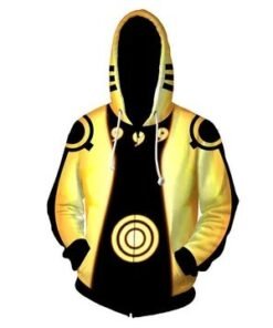 Naruto Nine Tailed Chakra Hoodie