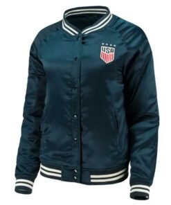 5th & Ocean By New Era Blue Jacket
