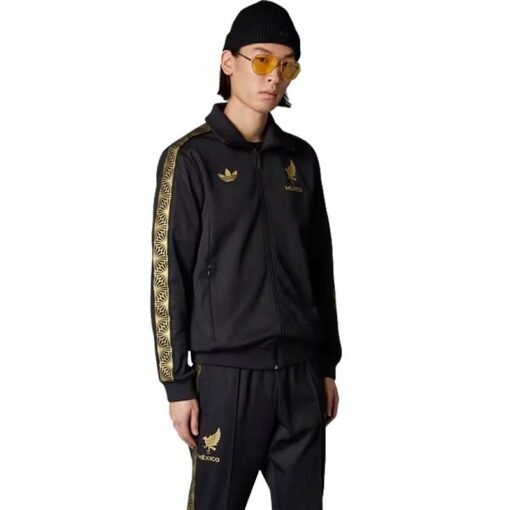 Adidas Mexico Gold Track Jacket - Image 2