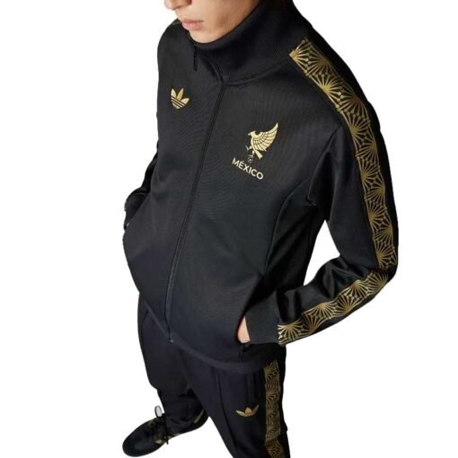 Adidas Mexico Gold Track Jacket - Image 4