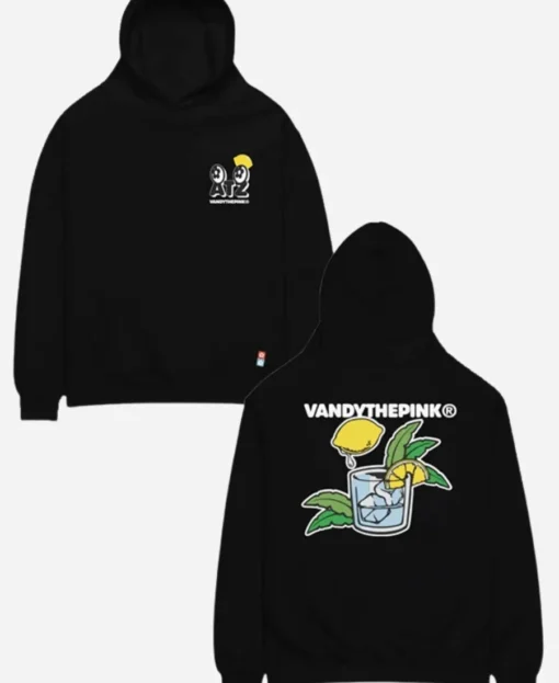 Ateez X Vandi The Pink lemon Drop Hoodie - Image 3