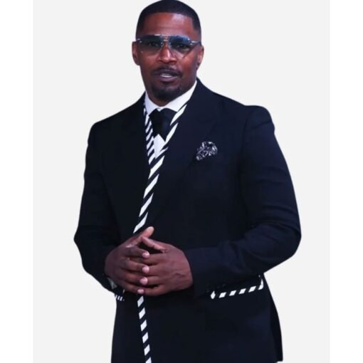 Back in Action Jamie Foxx Black Blazer