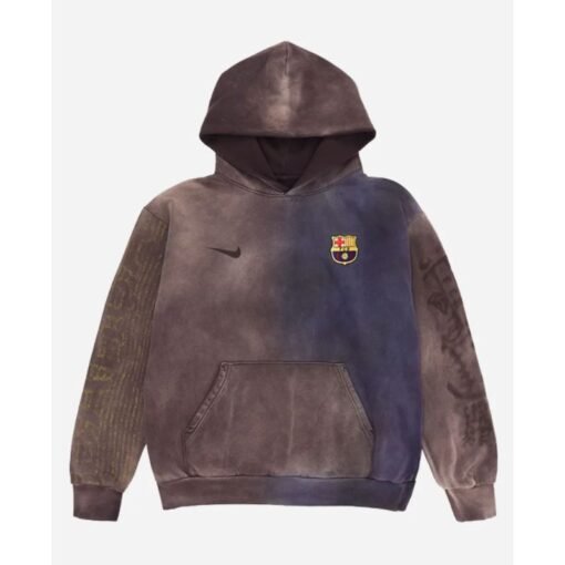 Barcelona CJ x Nike x FCB Split-Dye Crest Hoodie - Image 2