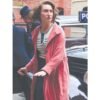 Bessie Carter Pink Trench Coat