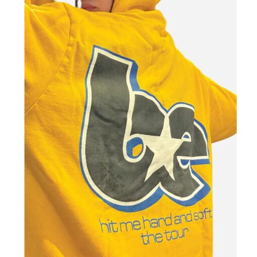 Billie Eilish Yellow Tour Hoodie - Image 4