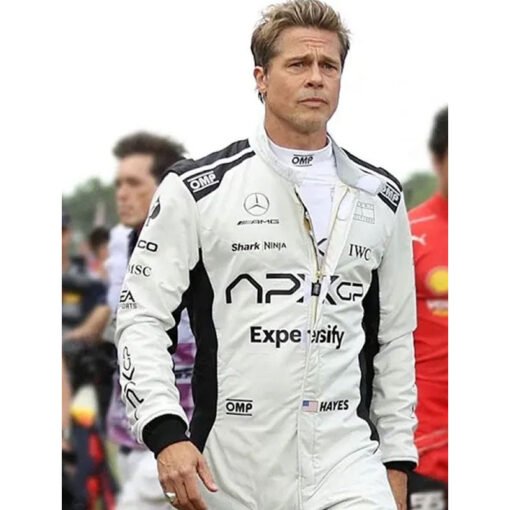 Brad Pitt F1 Racer Jacket - Image 3