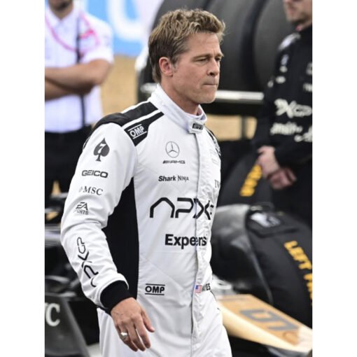 Brad Pitt F1 Racer Jacket - Image 6