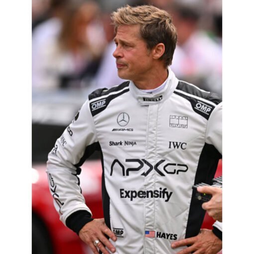 Brad Pitt F1 Racer Jacket - Image 7