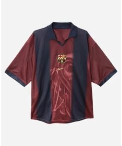 CJ x Nike x FC Barcelona Retro 2000/01 Home Skeleton Jersey