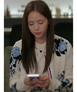 Chae Soo-Bin Floral Cardigan